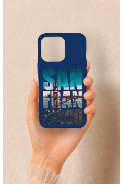Vip Case iPhone 13 Pro Compatible San Francisco Patterned Silicone Case