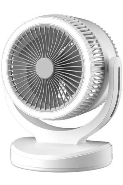 Morvena Picks Ventilator puternic cu circulație a aerului și iluminare LED, v...