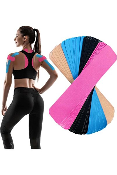 Morvena Picks Pachet de 64 de benzi kinesiologice sportive, impermeabile, pen...