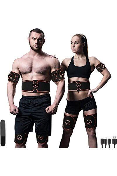 Morvena Picks Centură stimulator muscular EMS, reîncărcabilă, reglabilă, pent...