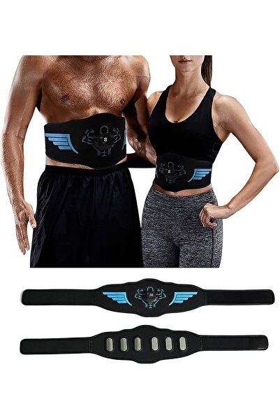 Morvena Picks negru, centură de slăbit, pentru abdomen/brațe/picioare, exerci...