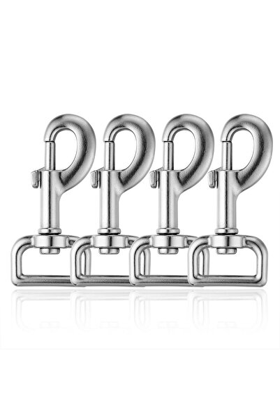 Morvena Picks Lesă robustă pivotantă pentru câini - 4 cleme, carabină, cârlig...