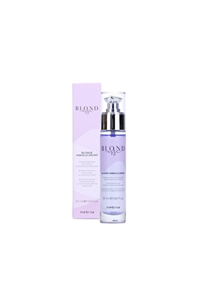 Inebrya Anti-Yellowing Care Oil for Blonde Hair 50 ml - Anti Yellow Blonde Mi...