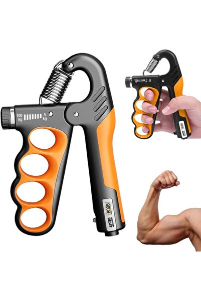 Morvena Picks Întăritor digital reglabil pentru prinderea mâinii (5-100 kg) c...