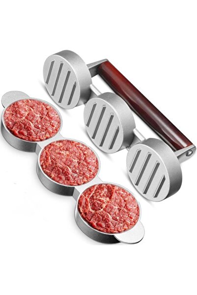 Morvena Picks Presă pentru mini-hamburgeri - Formă din aluminiu antiaderentă ...