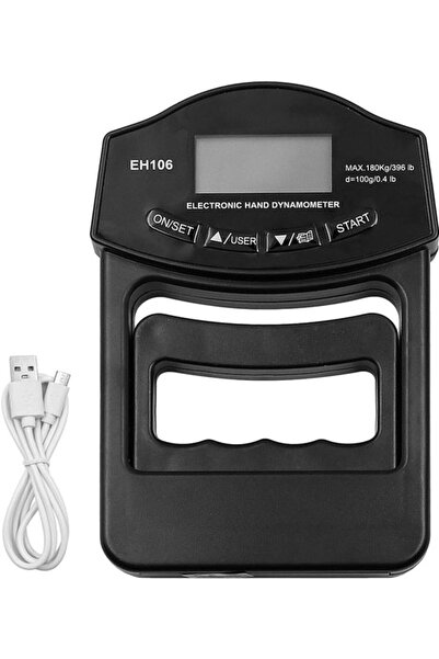 Morvena Picks Tester de forță a prinderii 396 Lbs Dinamometru digital de mână...