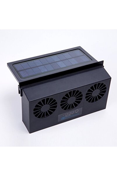 Morvena Picks Ventilator solar pentru geamul mașinii, evacuare automată a aer...