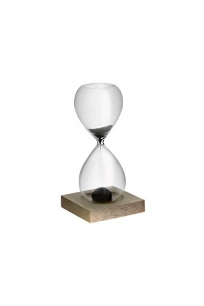 inart Clepsidră cu bază metalică, 6x15 cm