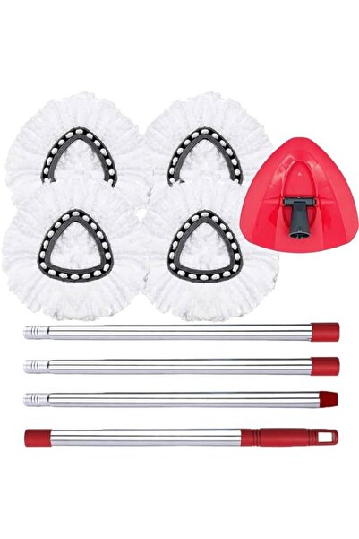 Morvena Picks O - Cedar - Mop rotativ triunghiular combinat - Set de accesori...