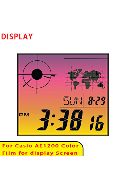 Choice64 2 pcs 35 Color Screen Filter Sets for Casio AE1200 Display Gradient ...