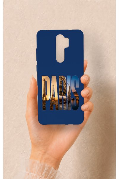 Vip Case Redmi Note 8 Pro Compatible Paris Patterned Silicone Case