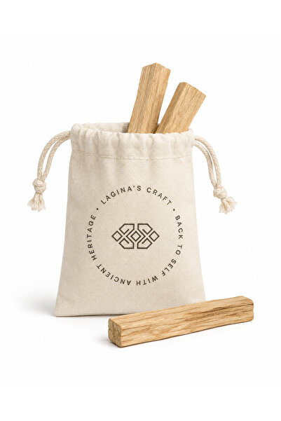 Lagina's Craft Palo Santo | Peru Menşeili Doğal Ahşap Tütsü | 3 Adet