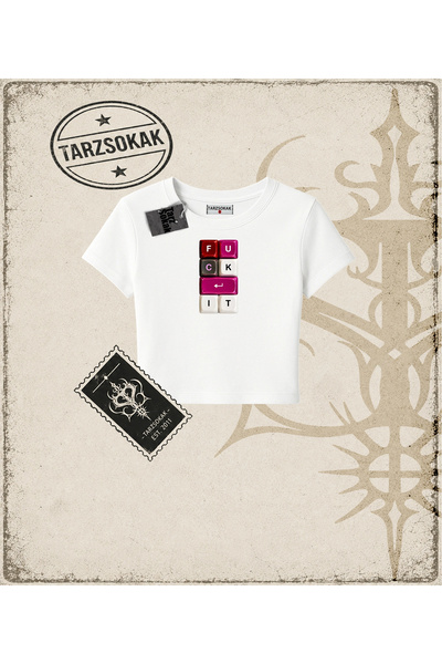 Tarzsokak Gothic & Grunge ULIČNA ODEĆA KEYCAP 5 Baby Tee