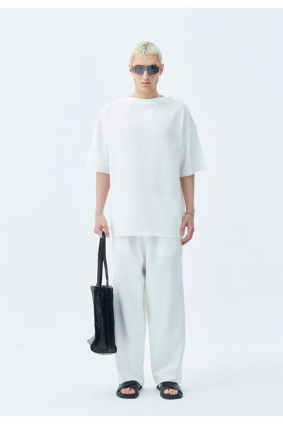 S13 Store Βασικό Σετ Λινό Oversize