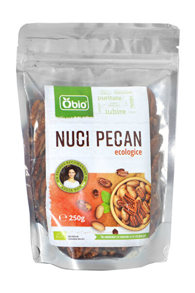 OBİO Nuci Pecan Raw Ecologice/Bio 250g