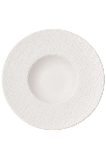 Villeroy & Boch Farfurie pasta, porțelan premium, 29 cm, Producție Rock blanc...