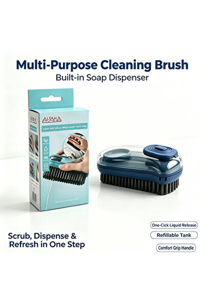 Generic Soap Dispensing Cleaning Brush, Multifunctional Scrub Brush with Buil...