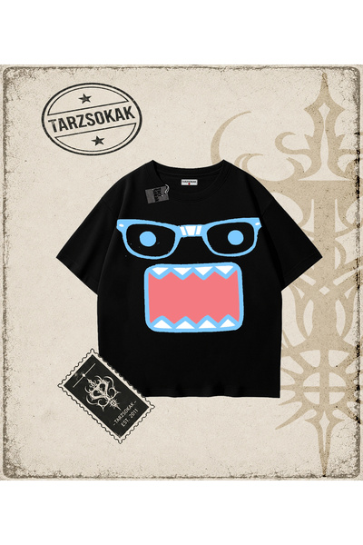 Tarzsokak Gotik & Grunge STREETWEAR Panic Caricature Unisex Tişört