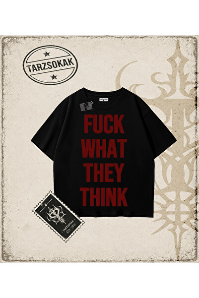 Tarzsokak Gotička i grunge ulična odjeća FUUCK ŠTA ONI MISLE majica