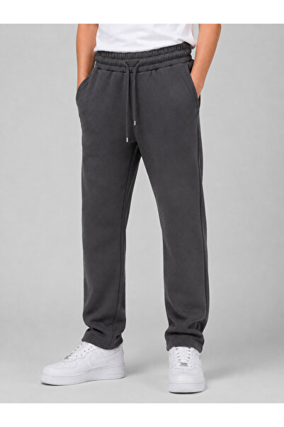 KİDSPİTİRCİK Unisex Smoked Jagger Alt 100% Cotton 3-Ply Unbleached Fabric