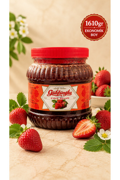 Taneli Geleneksel Çilek Reçeli 1610 gr