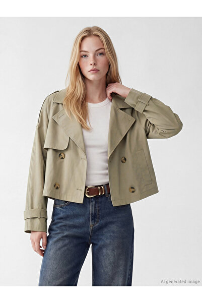 LC Waikiki Trench de damă la două rânduri de nasturi