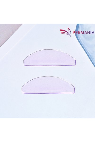 Choice Purple PERMANIA 2PC Silicone Lash Perm Pads Softening Lifting Lashes R...
