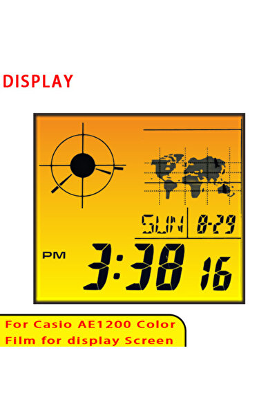 Choice7 3 pcs 6 Color Screen Filter Sets for Casio AE1200 Display Gradient Fi...
