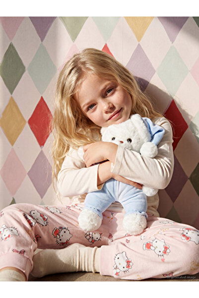 LC Waikiki Hello Kitty Crew Neck Girls' Pajama Set