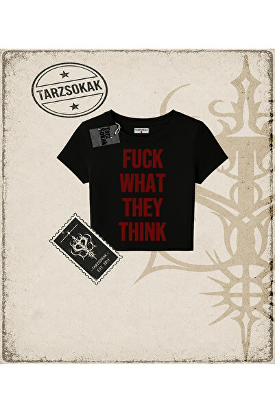 Tarzsokak Gotička i grunge ulična odjeća FUUCK ŠTA ONI MISLE Dječja majica