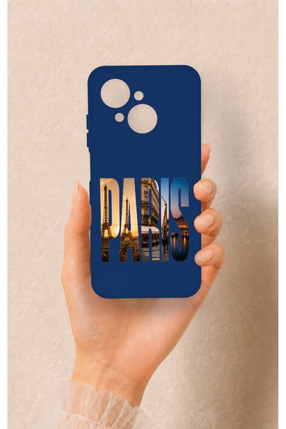 Vip Case Tecno Spark Go1 Compatible Paris Patterned Silicone Case