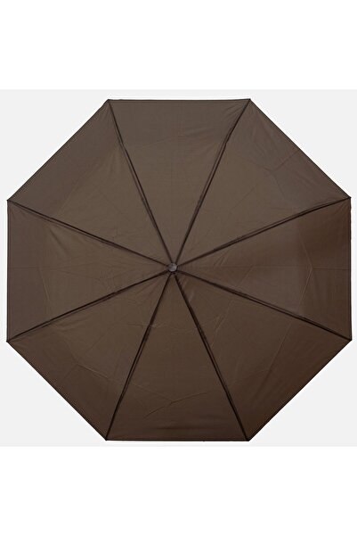 OEM Umbrelă de ploaie pliabilă, maro, 53cm – husă inclusă