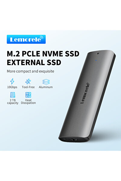 Choice Lemorele SD1L M.2 SSD Enclosure M.2 NVME SSD Case Adapter 10Gbps PCIe ...