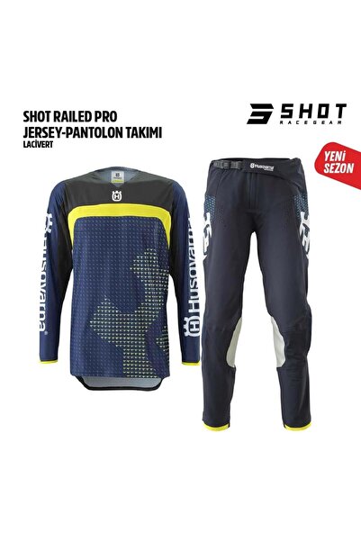 Shot Siyah Jersey Pantolon Takımı
