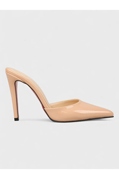 Sadık Yılmaz Women's summer 11cm stiletto heel mules - 233 2659 - mink patent...
