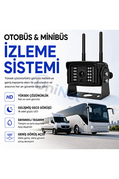 uninet 4G SIM Kartlı Araç İçi Güvenlik ve Takip Kamerası Gece Görüşlü Canlı İ...