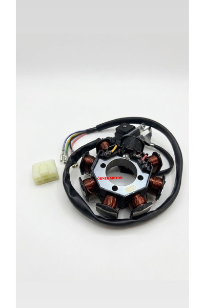 STATÖR 7+1-5 KABLOLU KALIN CG125 [OEM KALİTE]
