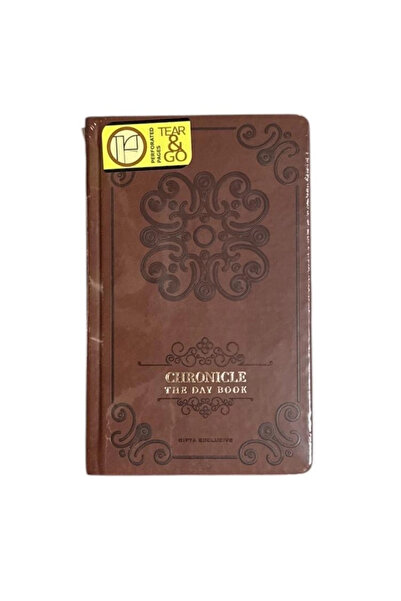 Gıpta CHRONICLE THE DAY BOOK İPLİK DİKİŞLİ DERİ SERT KAPAK 13x21cm 120YP. ÇİZ...