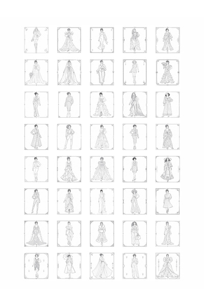 metafortoys Süper Model Boyama Kitabı – 24x20 cm I 40 Görsel