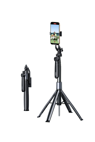Ugreen Bluetooth Selfie Çubuğu, 4 Ayaklı Tripod Standlı Selfie Stick, 45301