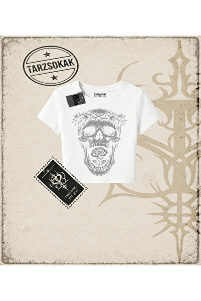 Tarzsokak Ženska majica za bebe SKULL