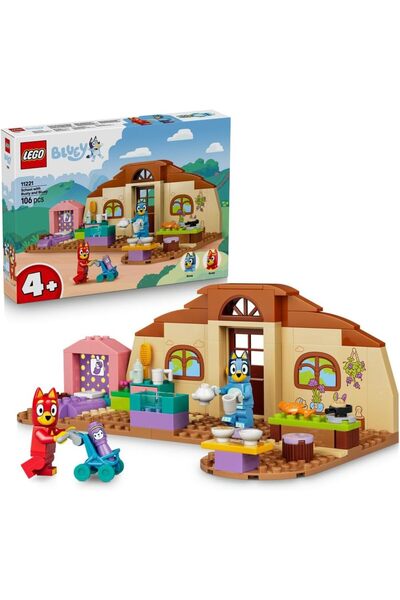 LEGO Bluey School with Rusty and Bluey, 106 Pieces