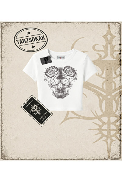 Tarzsokak Ženska majica za bebe SKULL