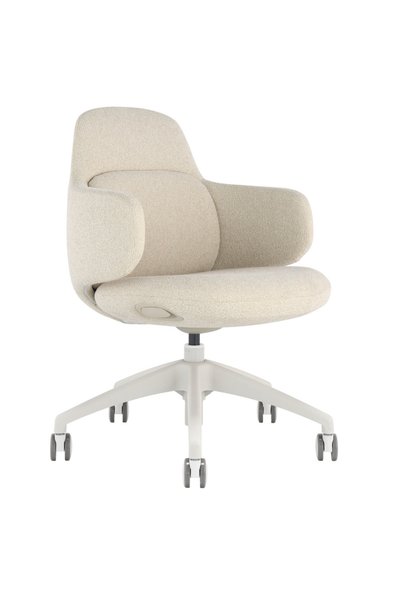 Sit-Seats Riva Çalışma Koltuğu - Beyaz Tekerlekli Ayak