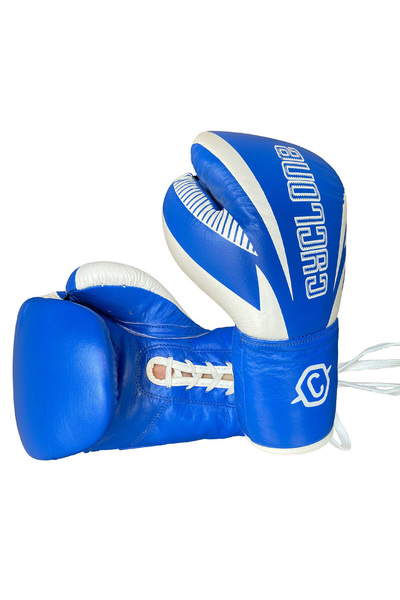 CYCLONE Legion Genuine Leather Lace-Up Boxing and Kickboxing Gloves