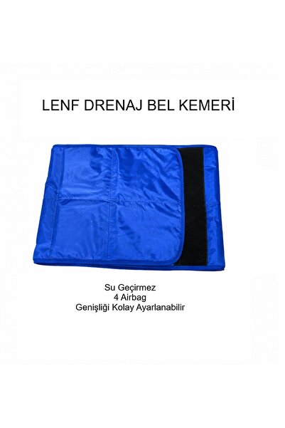 Lenf Drenaj Uyumlu Tulum 4 Yastıklı Bel Kemeri