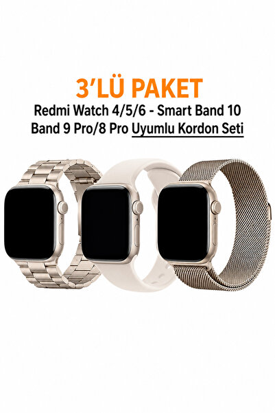 Dexmon Redmi Watch 4/5/6 -6 Active /6 Lite - Smart Band 10 Band 9 Pro/8 Pro U...