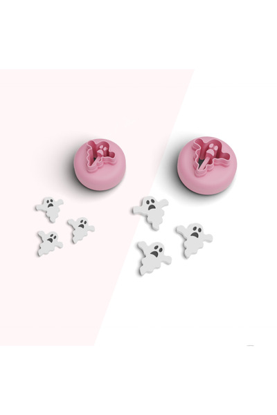 flament aşk Ghost Mini Polymer Clay Cutting Mold,Jewelry Molds, Candy Molds,C...