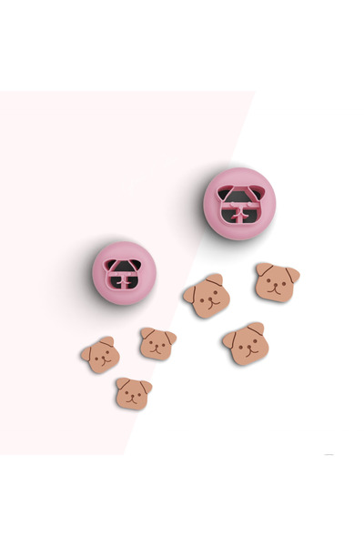 flament aşk Dog Mini Polymer Clay Cutting Mold,Jewelry Molds, Candy Molds,Cer...