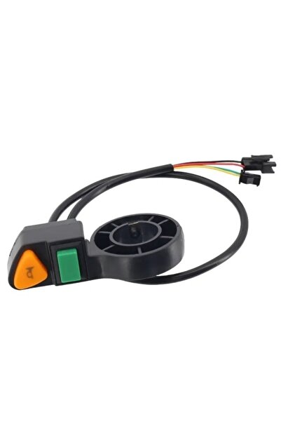 E-ANAMAG Bloc de comenzi pentru ghidon, scutere sau biciclete electrice, clax...